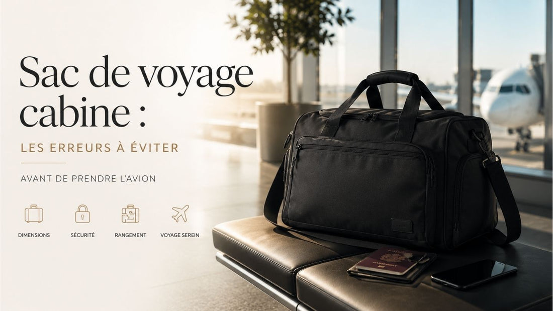 Sac de voyage cabine : les erreurs à éviter avant de prendre l’avion