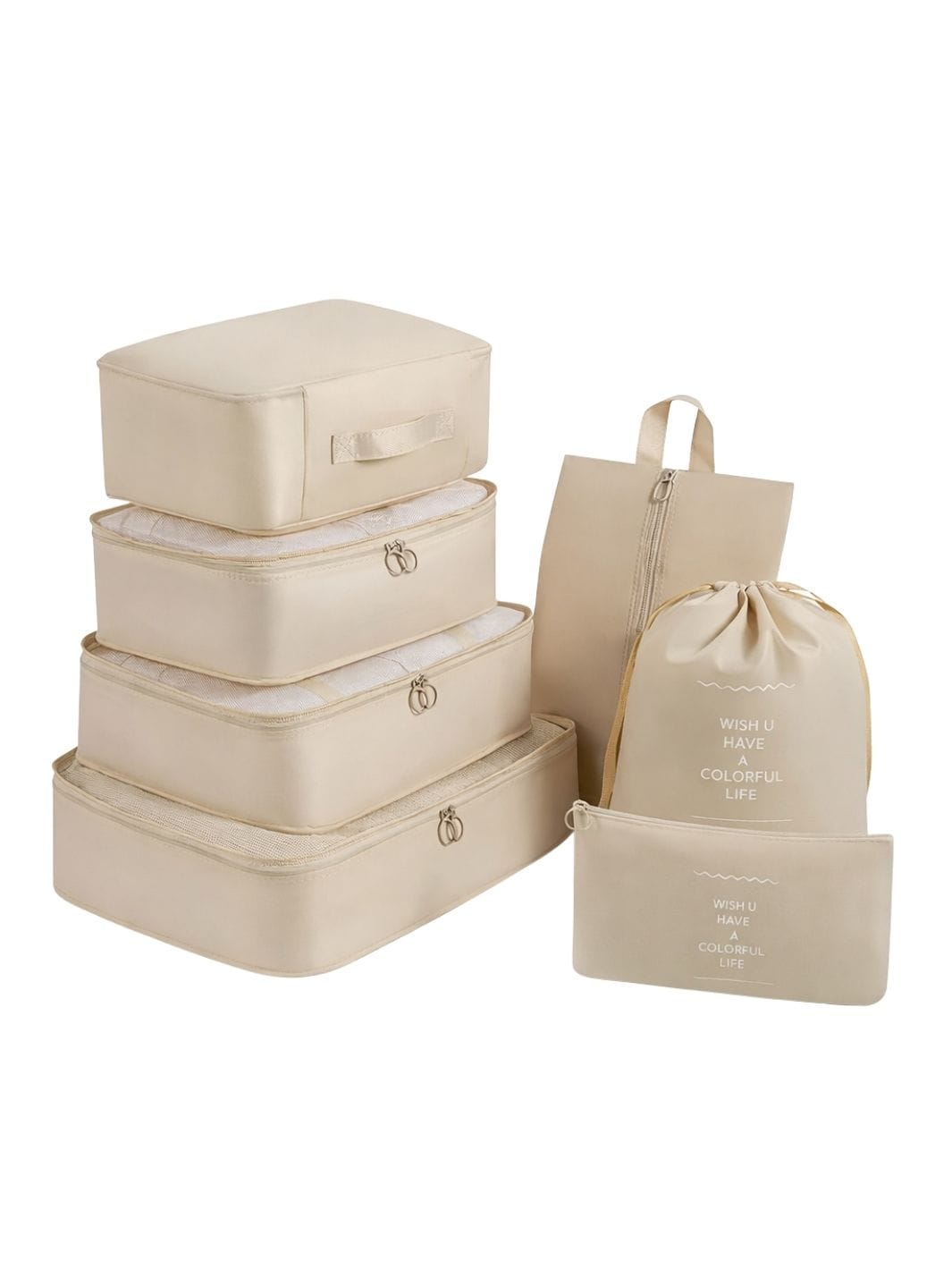 Organisateur de sac voyage | PACK SMART Beige (A)