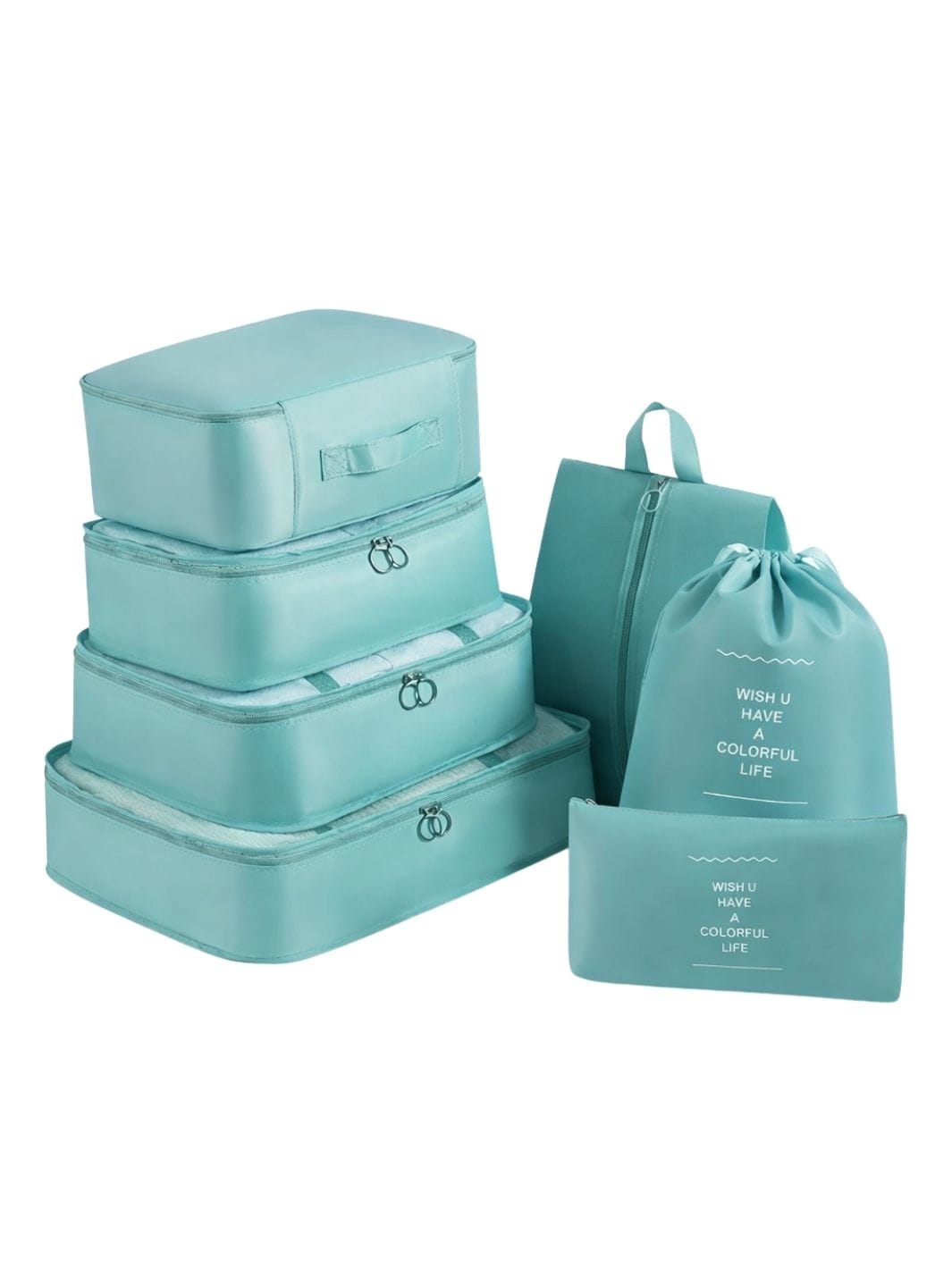 Organisateur de sac voyage | PACK SMART Bleu clair (B)