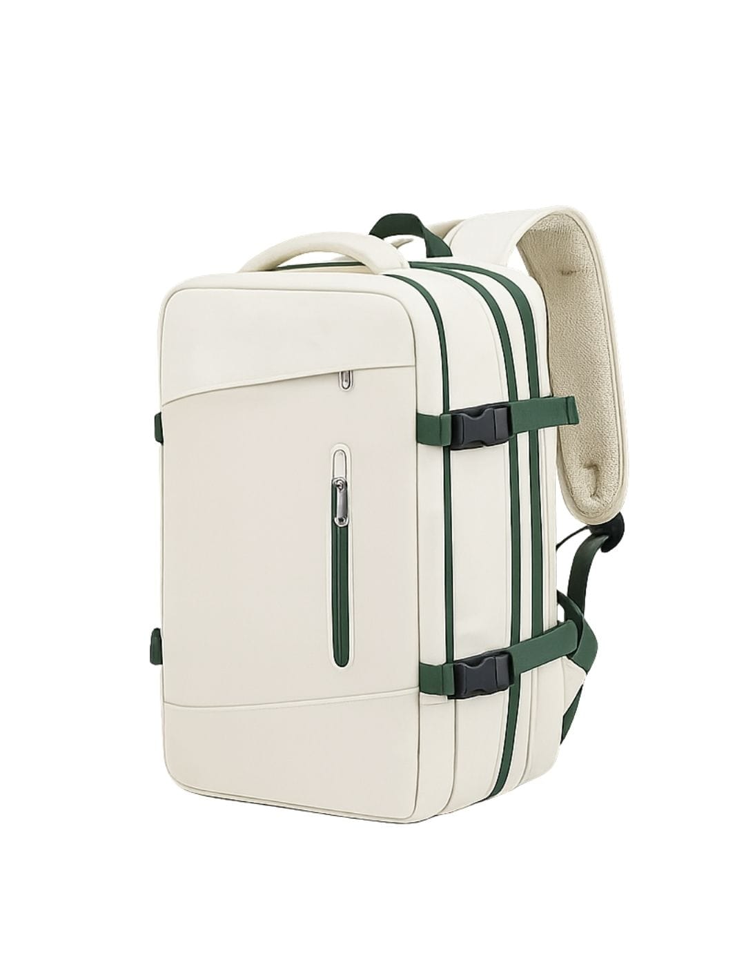Sac de voyage cabine | FLEXOR Blanc cassé / Vert